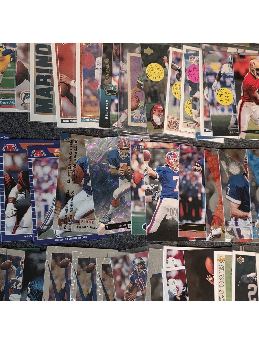 500+ Football Card Collection w/ Many Stars & HOF Players 90s 2000s